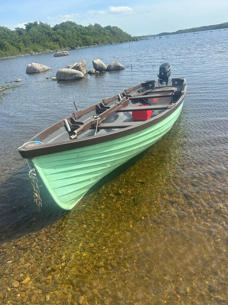 19ft McAlinden lake boat and Snipe Trailer - Image 2