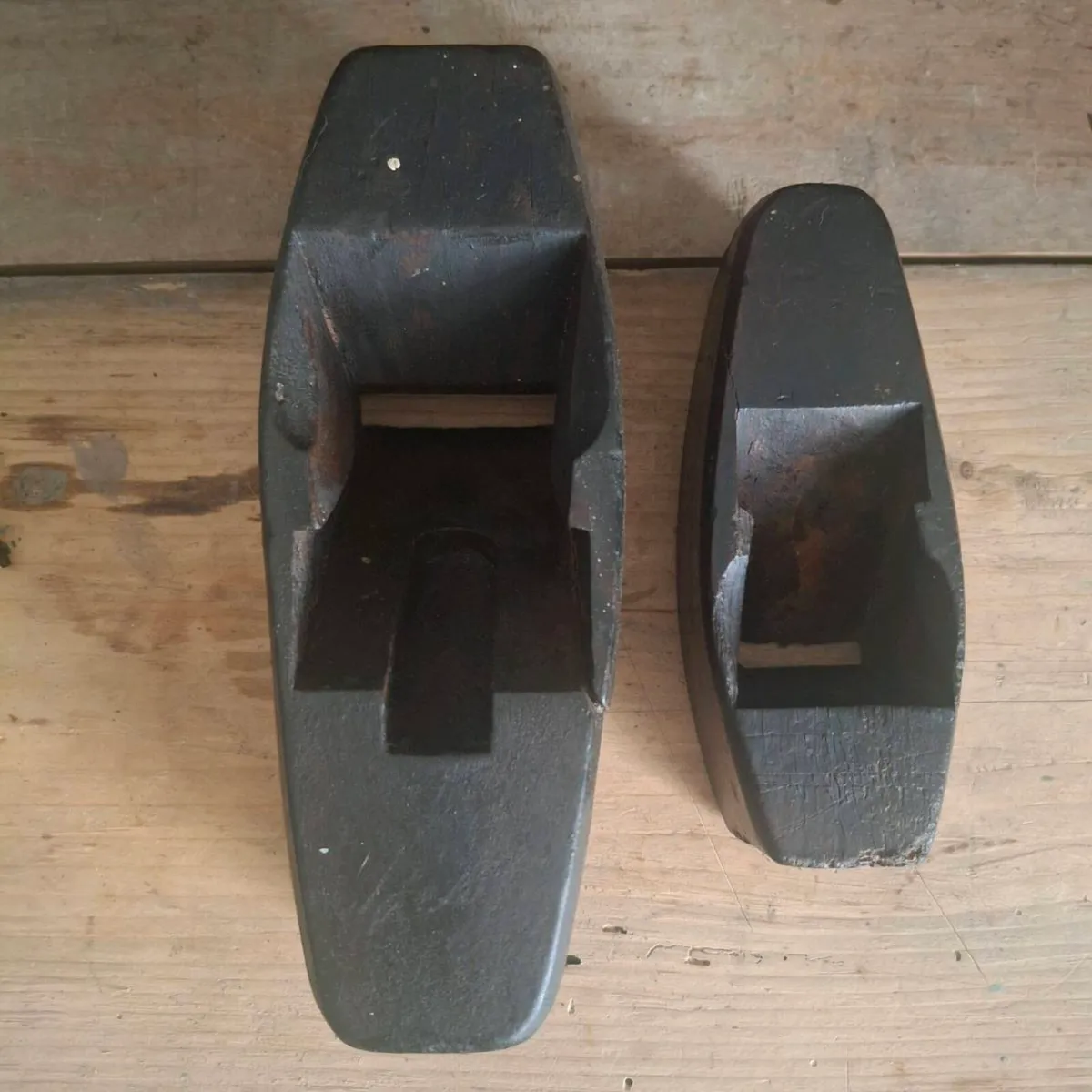 Pair of Antique Coffin Planes - Image 4