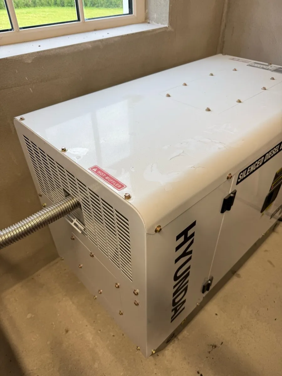 Hyundai 12.5 KVA Silent Diesel Generator - Image 2
