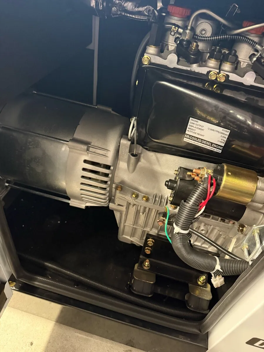 Hyundai 12.5 KVA Silent Diesel Generator - Image 3