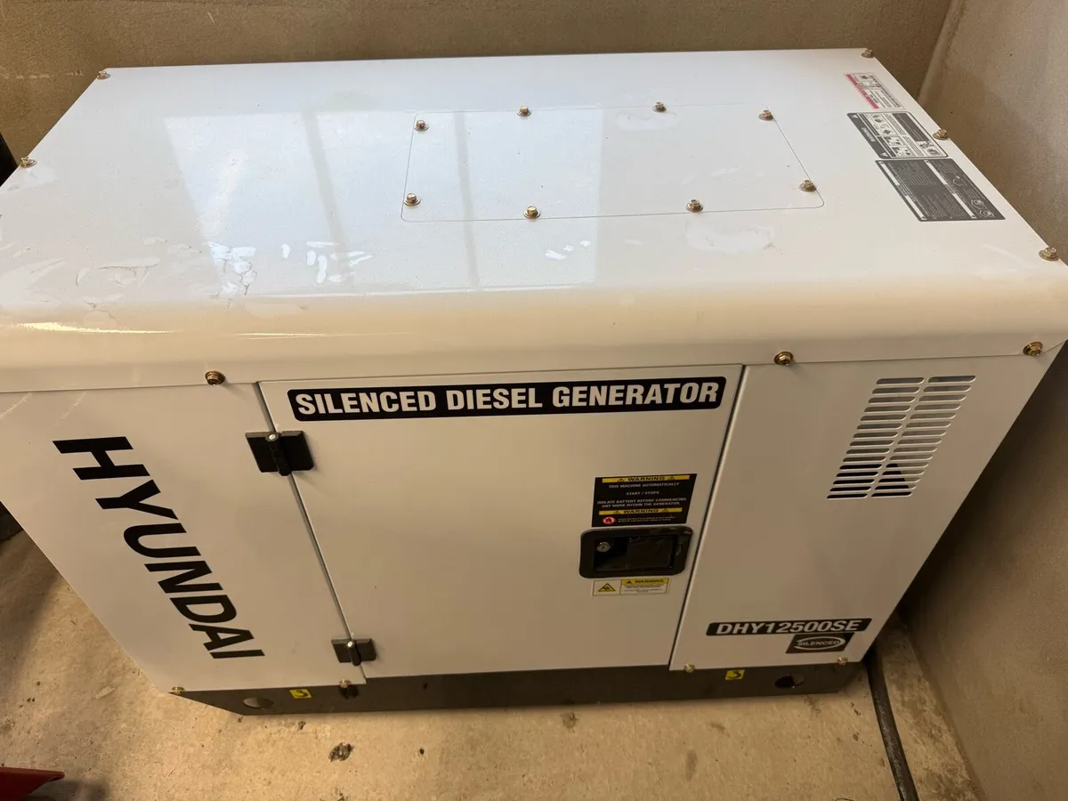 Hyundai 12.5 KVA Silent Diesel Generator - Image 4