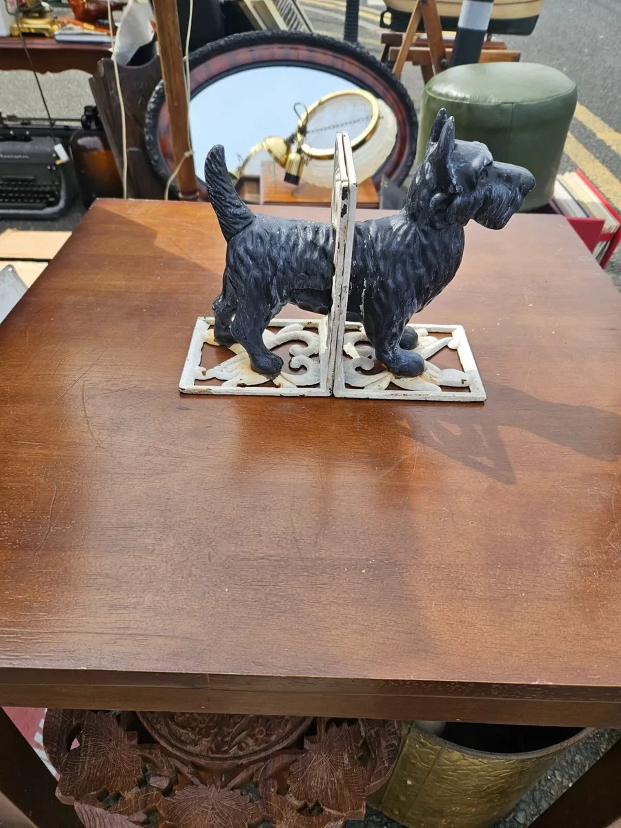 Vintage Terrier Book Ends - Image 4
