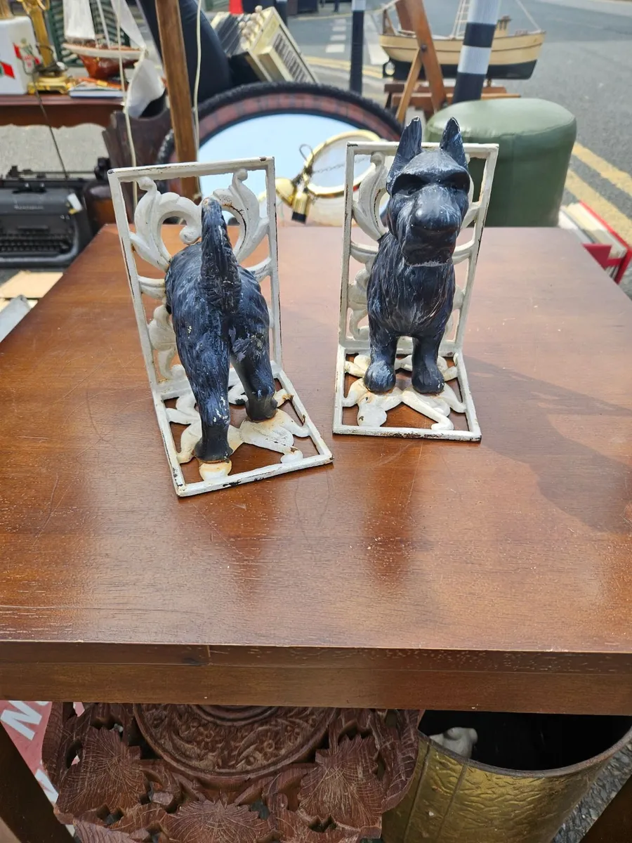 Vintage Terrier Book Ends - Image 3