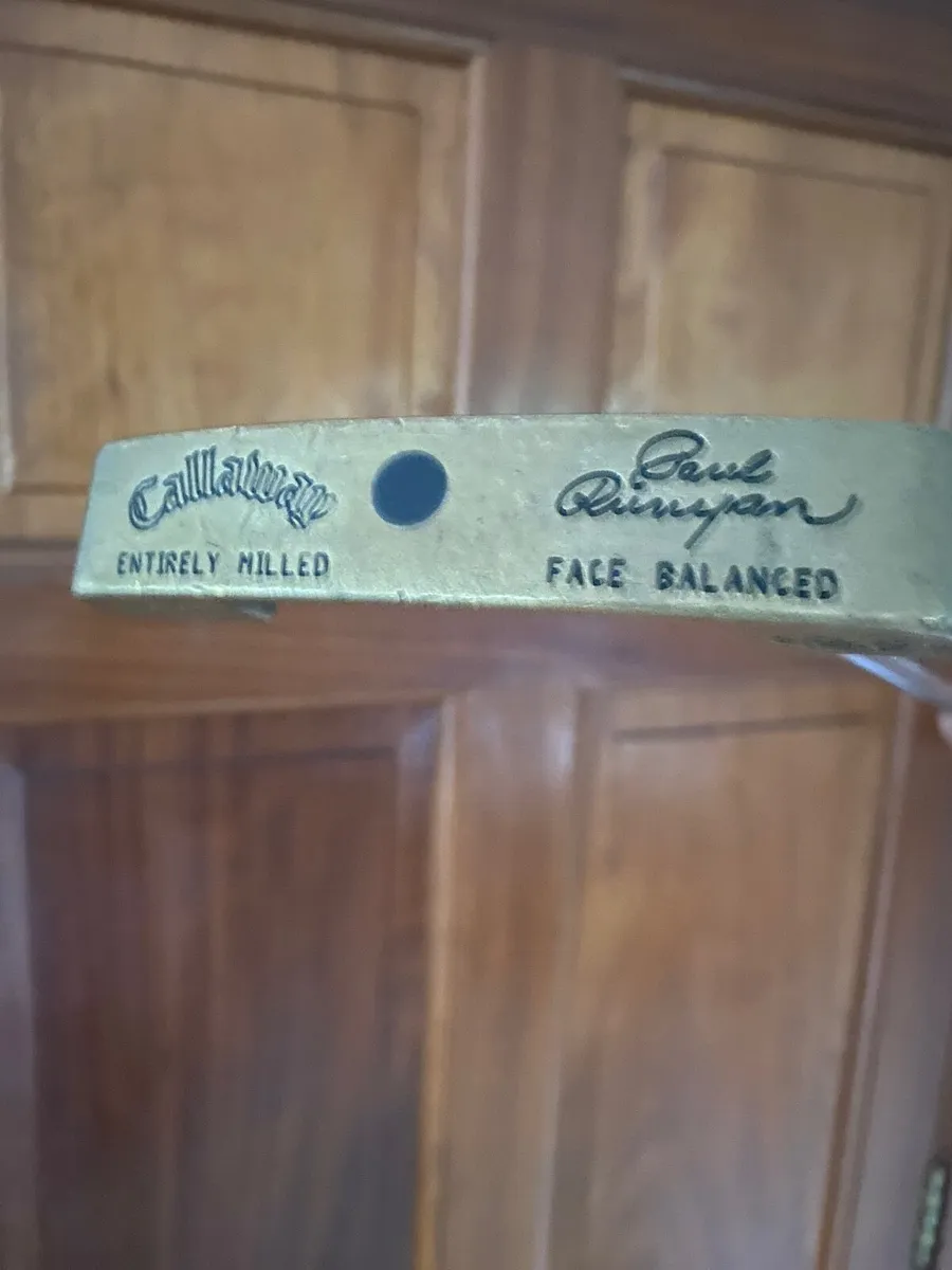 Callaway S2H2 USA Paul Runyon Milled Face Putter - Image 1