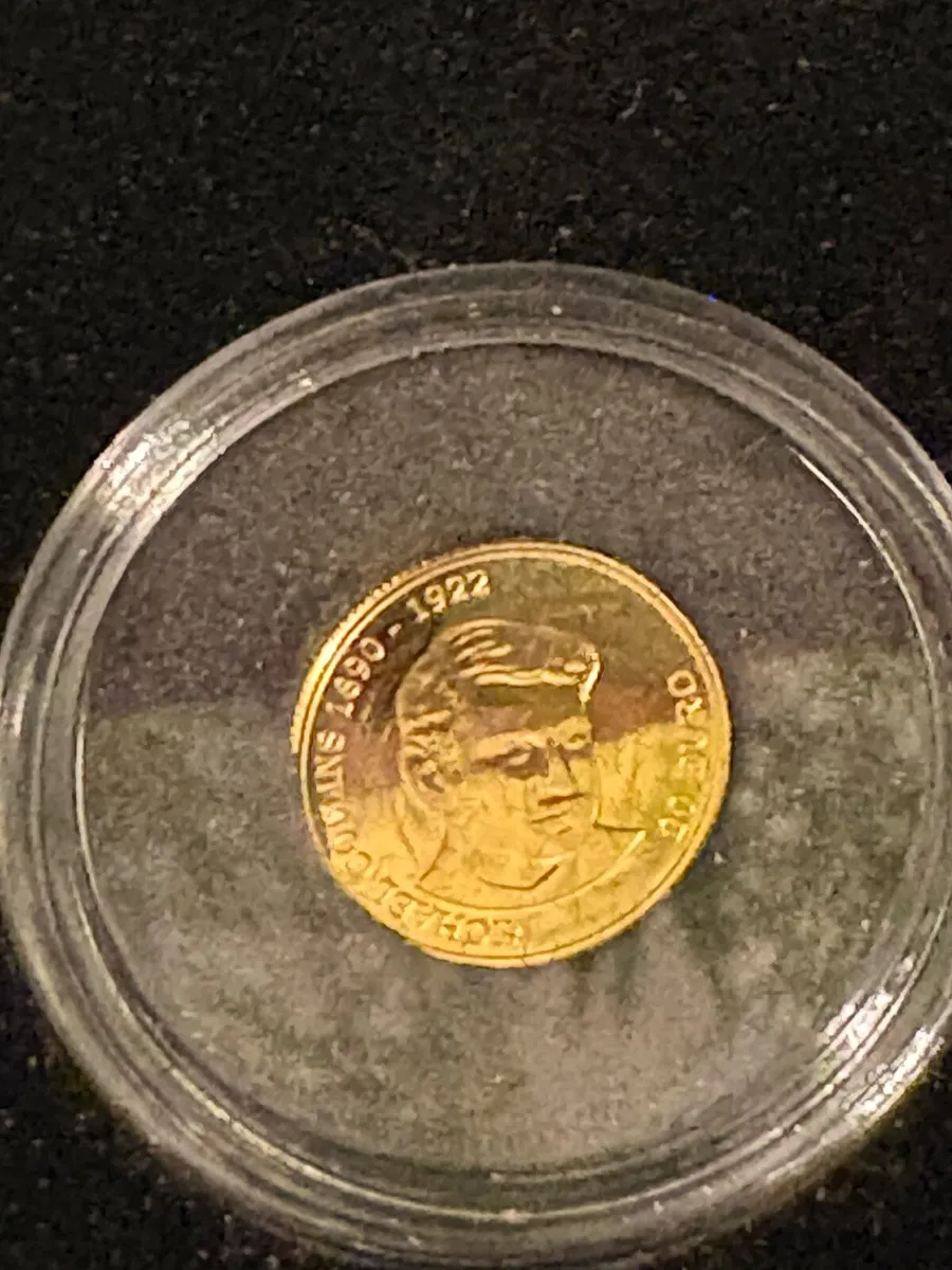 Michael Collins 20 euro gold coin, - Image 4