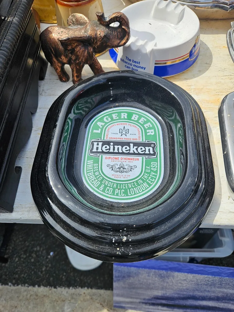 Guinness Heineken Pub Ashtray