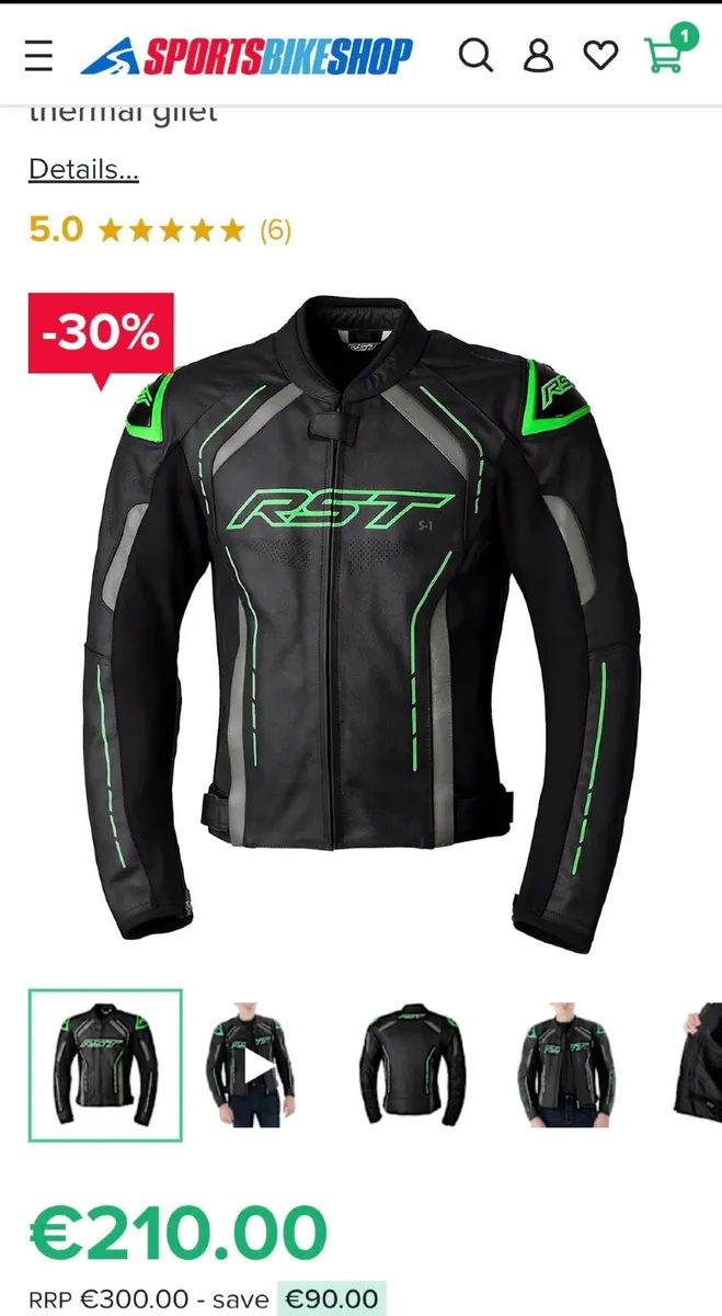 RST Motorbike jacket - Image 1