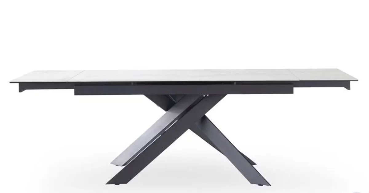 Lumi Rectangular Extending Dining Table (1 Year Old) - Image 2