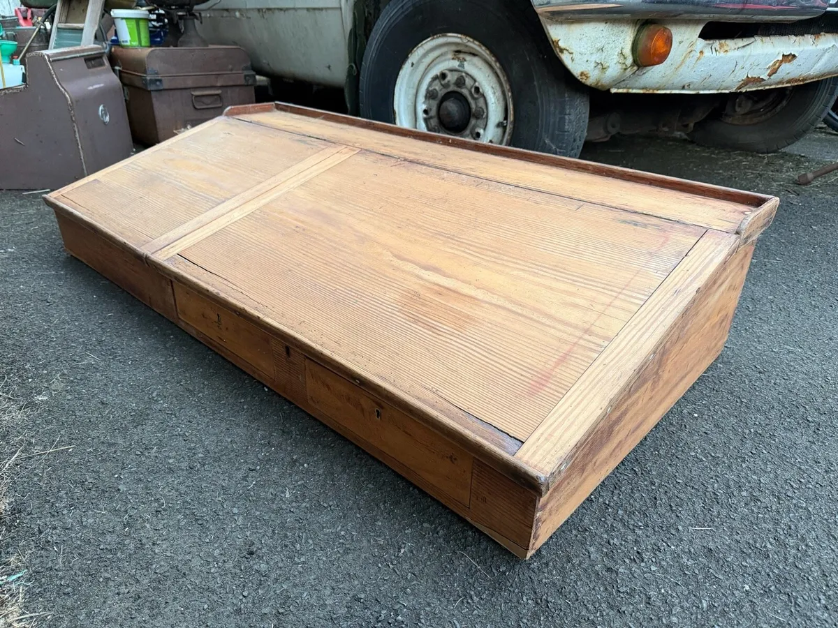 Antique writing slope / clerk desk - Image 1
