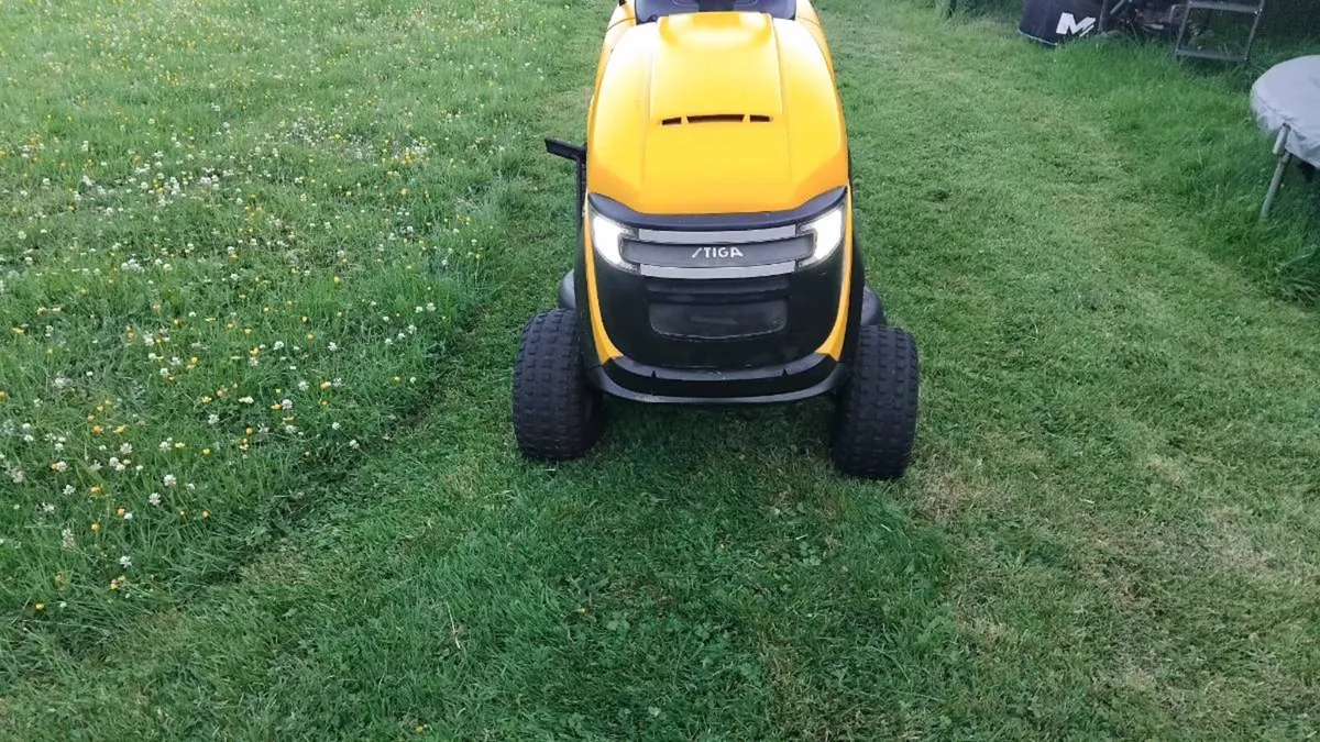 Stiga ride on mower - Image 1