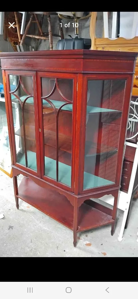 Antique display cabinet