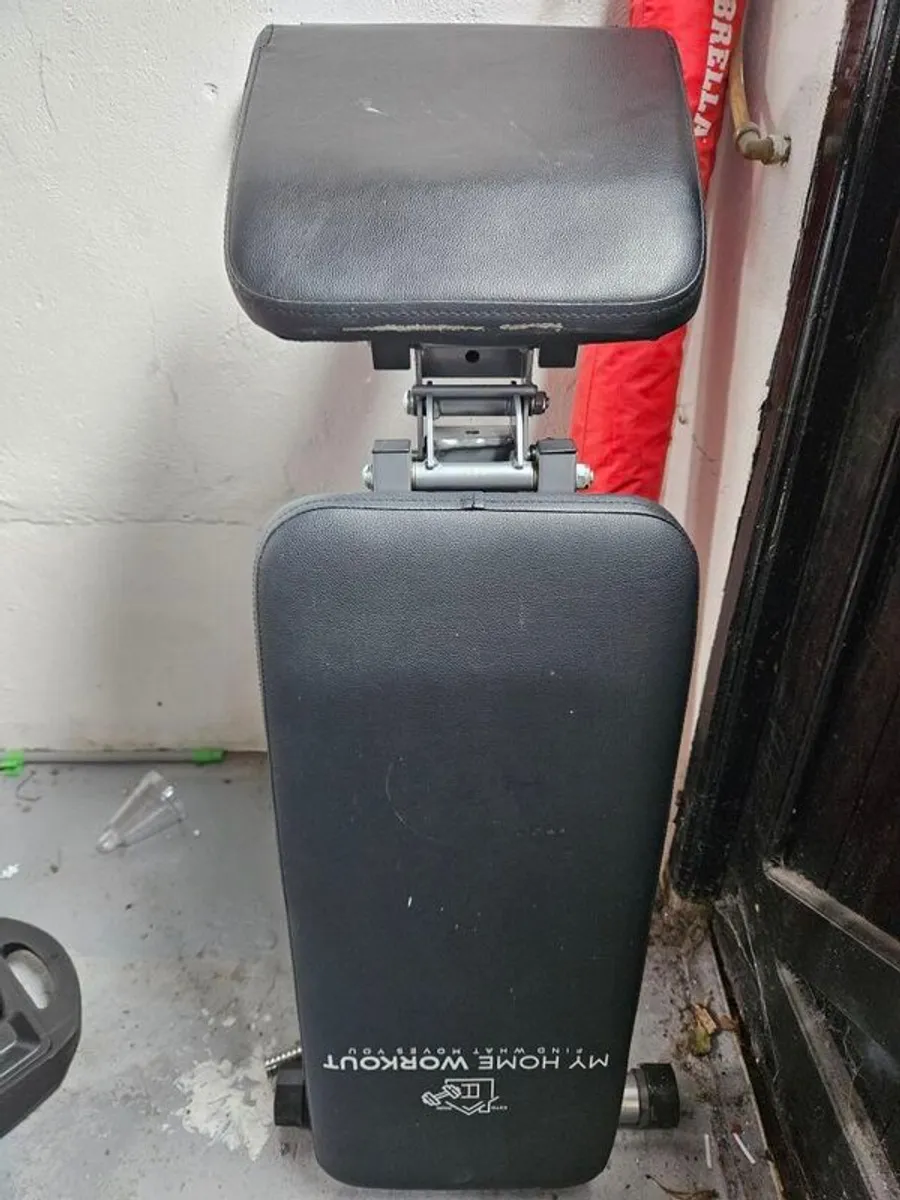 50kg Barbell and dumbell and bench home gym - Image 3