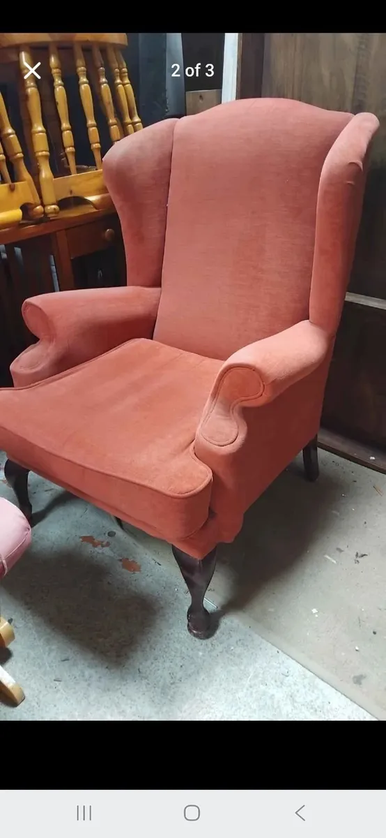 Wingback chair