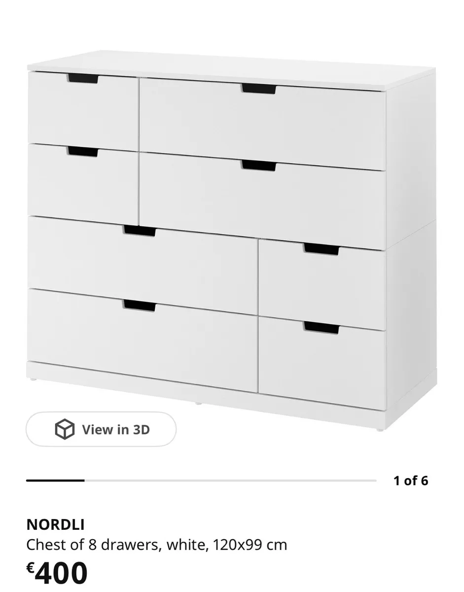IKEA NORDLI Chest of Drawers - Image 1