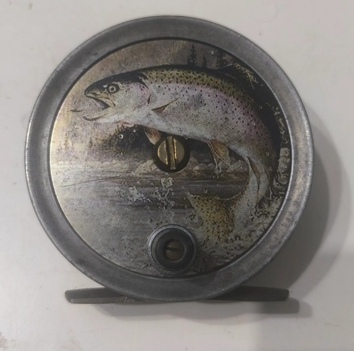 Vintage fly reel custom spool old fishing tackle 3 - Image 1