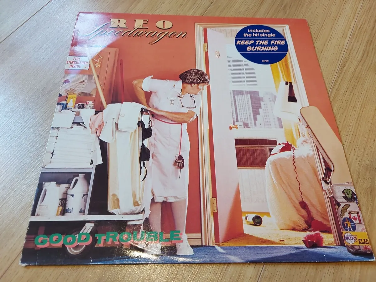 REO SPEEDWAGON - GOOD TROUBLE - VINYL RECORD - Image 1