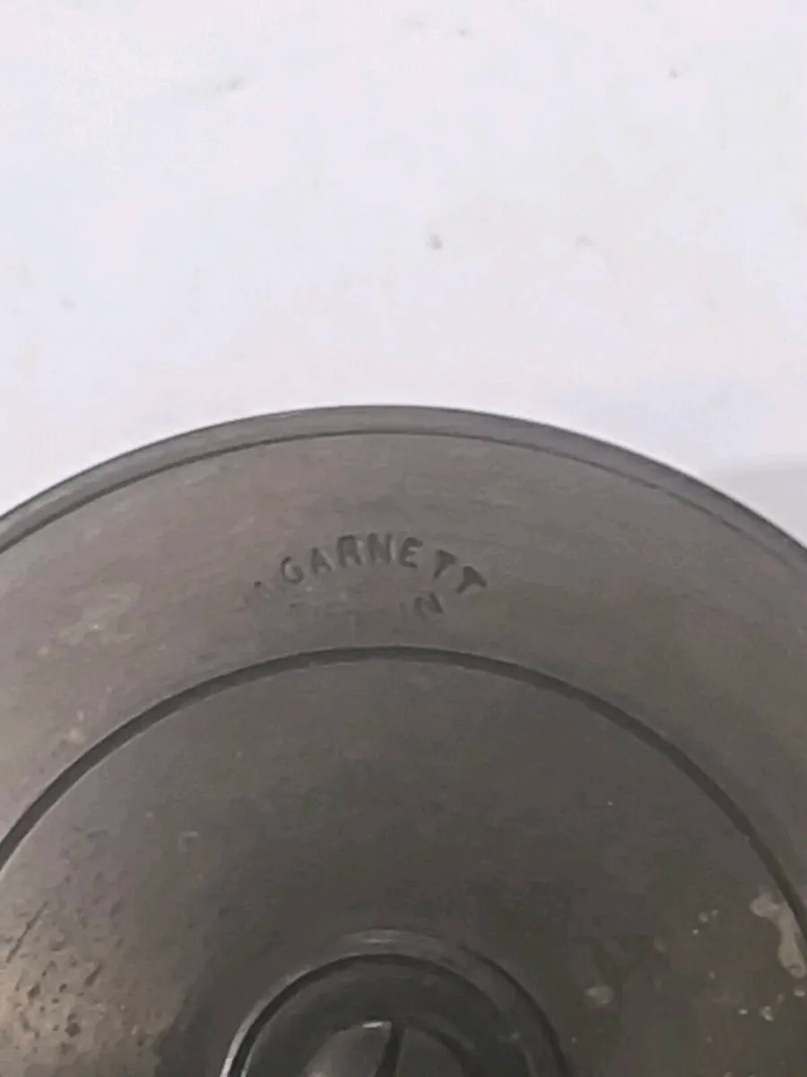 Rare Vintage/antique Garnett of Dublin brass reel - Image 2