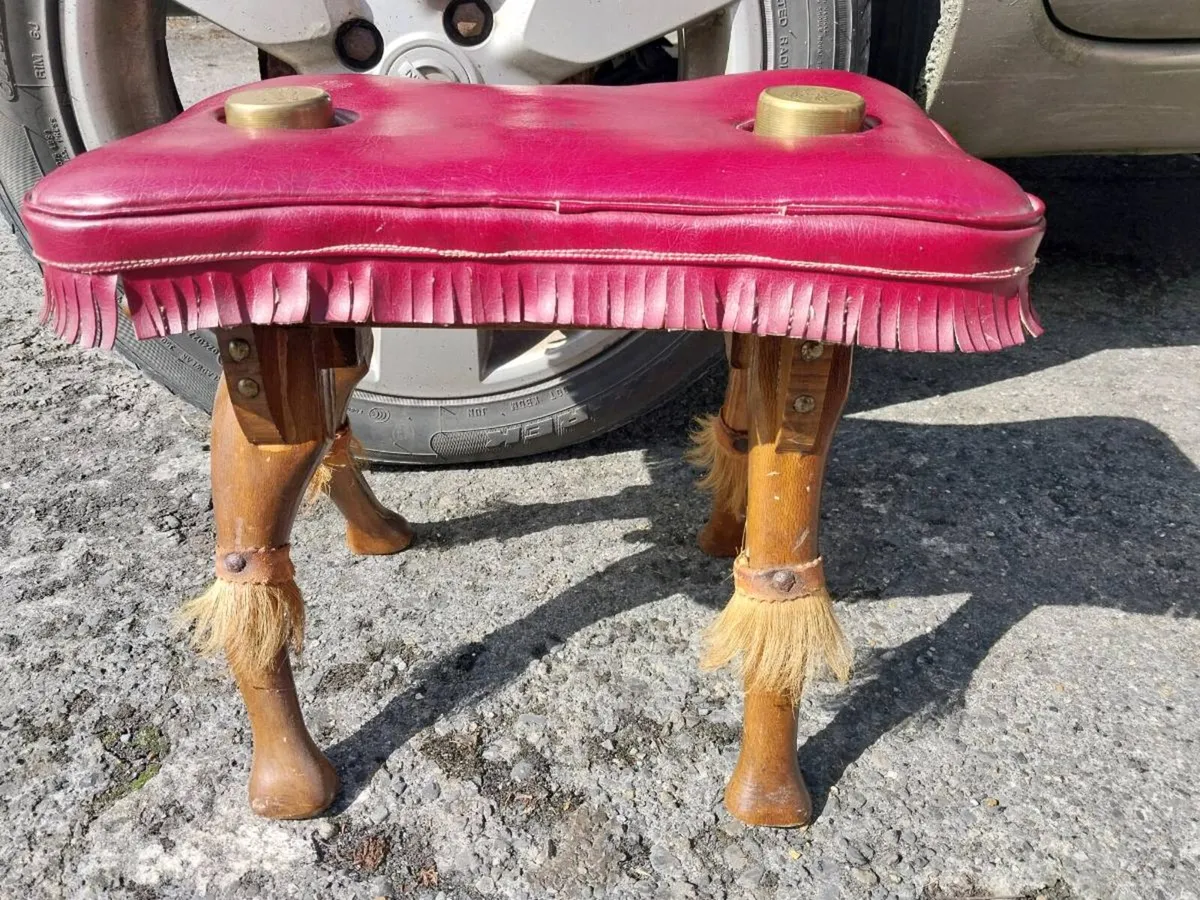 Camel Stool  Foot Stool - Image 2