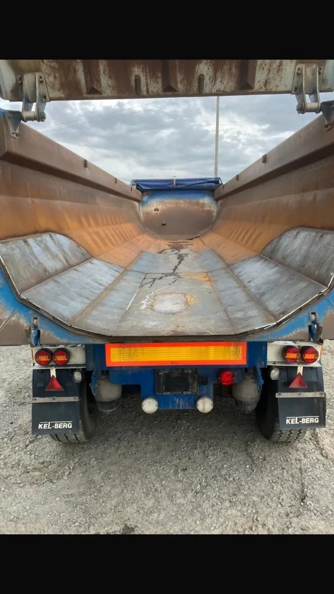 Kelberg Aggregate steel tipping trailer - Image 3