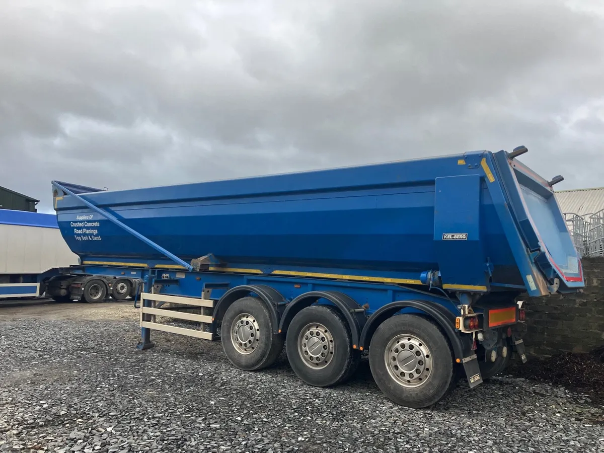 Kelberg Aggregate steel tipping trailer - Image 4