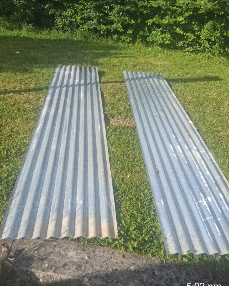 Galvanised sheeting - Image 1