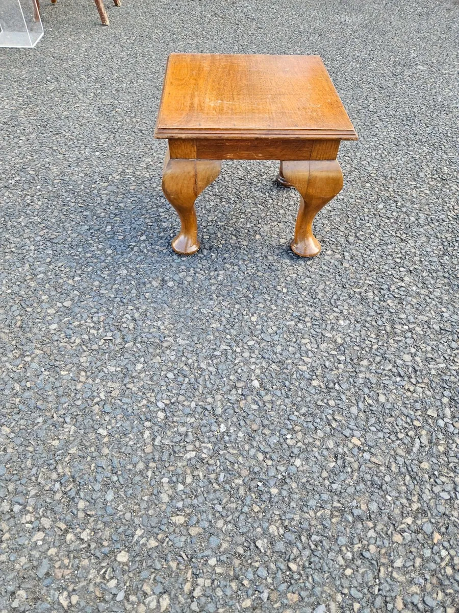 Vintage Retro Foot Stool - Image 1