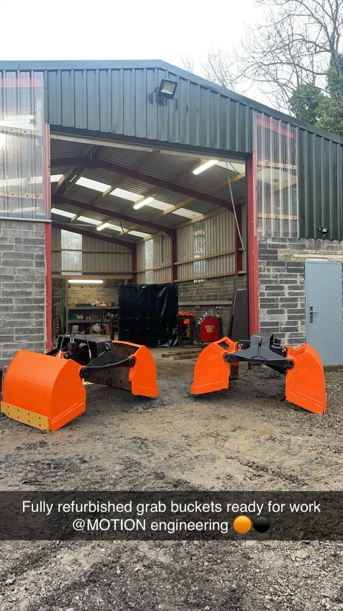 Clamshell bucket/ grab bucket parts - Image 1