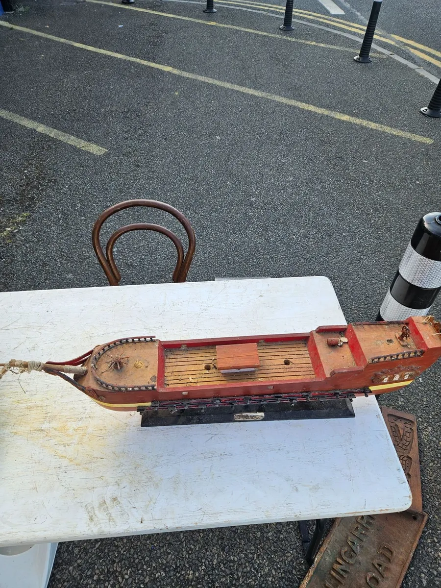 Vintage Sailing Ship Man of War - Image 4