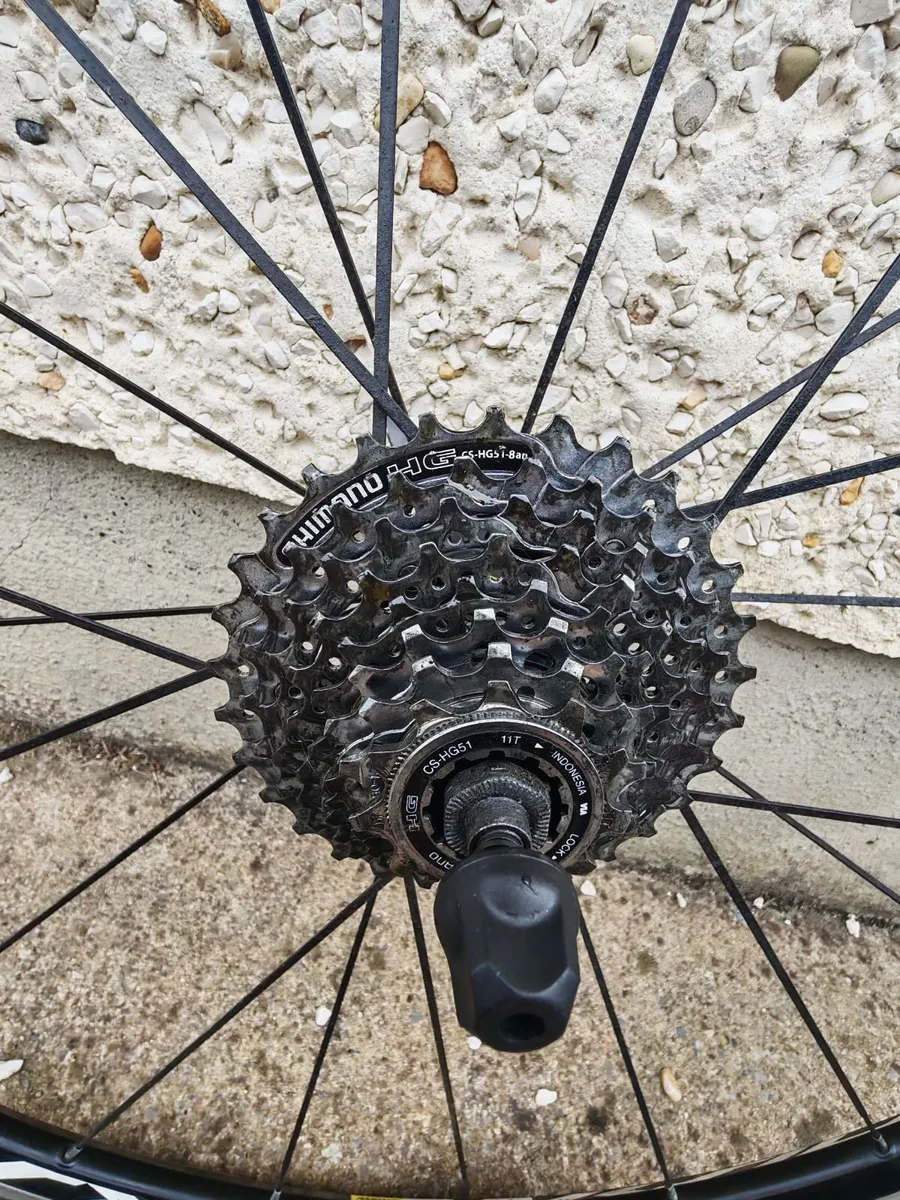 Mavic Aksium Rim wheelset w/ 8-speed cassette - Image 2