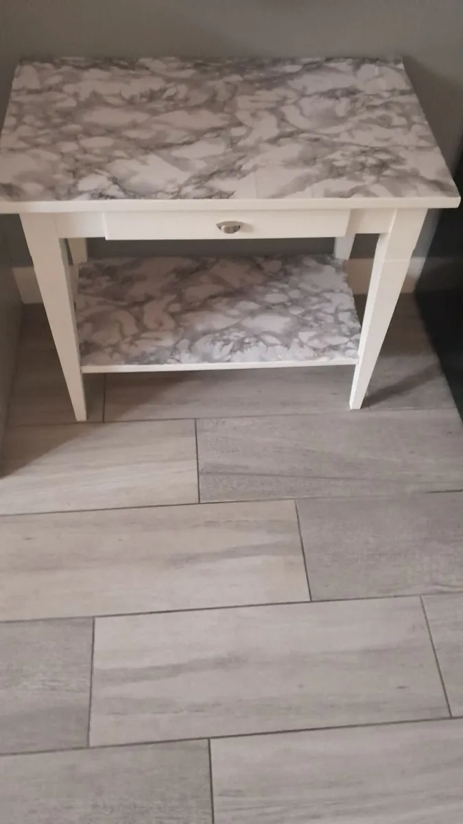 Side table with drawer