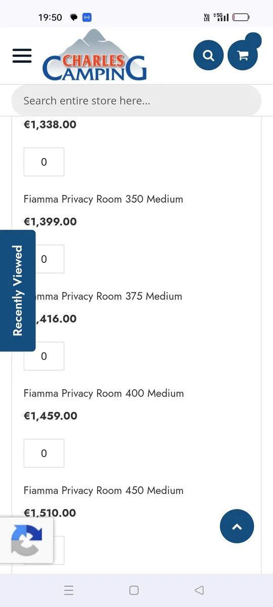 Fiamma 400 Canopy Awning and Privacy Room - Image 4