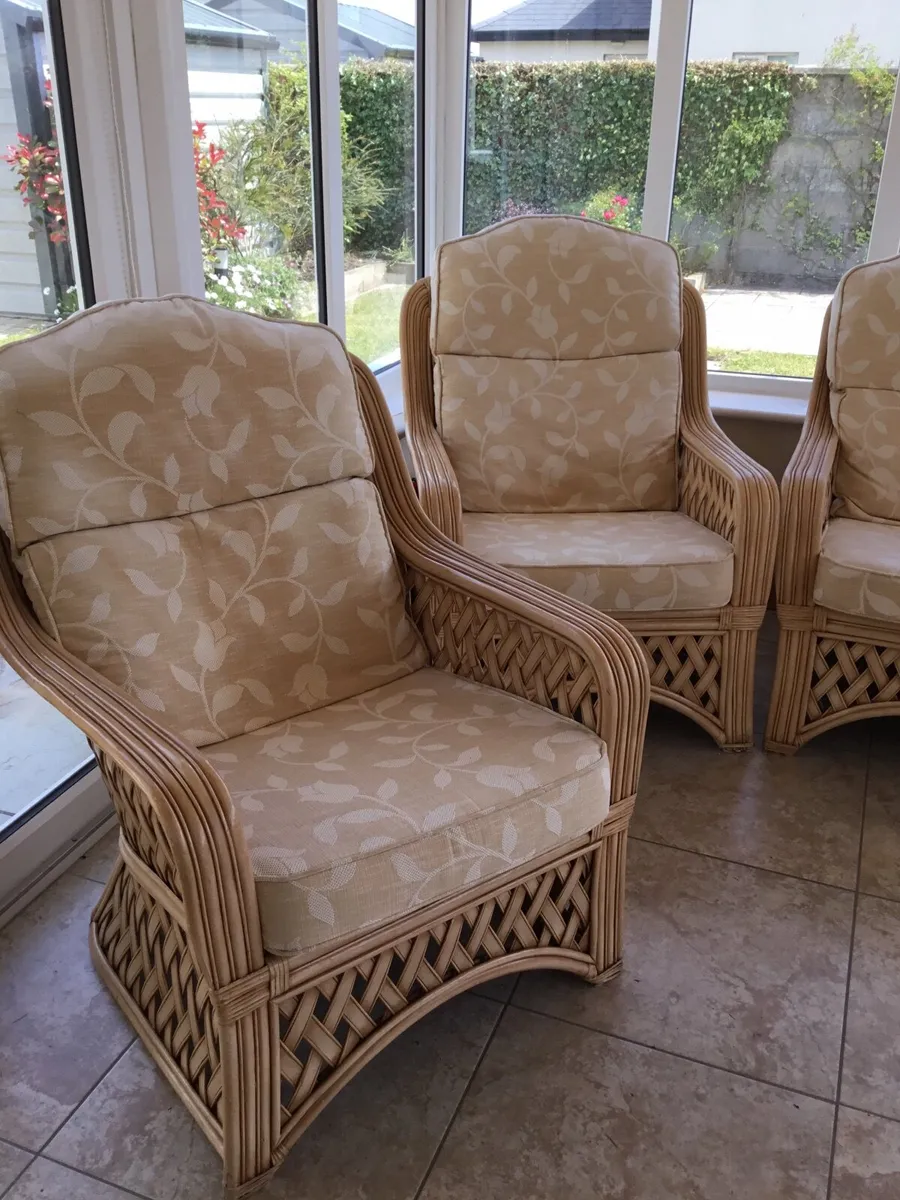 6 piece sunroom/conservatory furniture set - Image 2