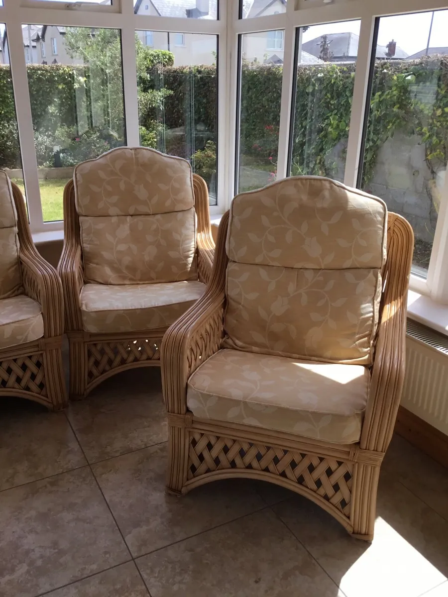 6 piece sunroom/conservatory furniture set - Image 4