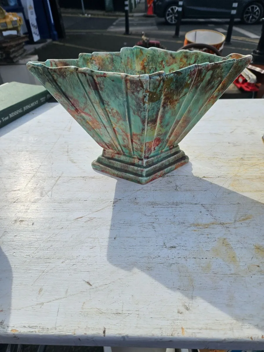 Vintage Artdeco Flower Pot - Image 2