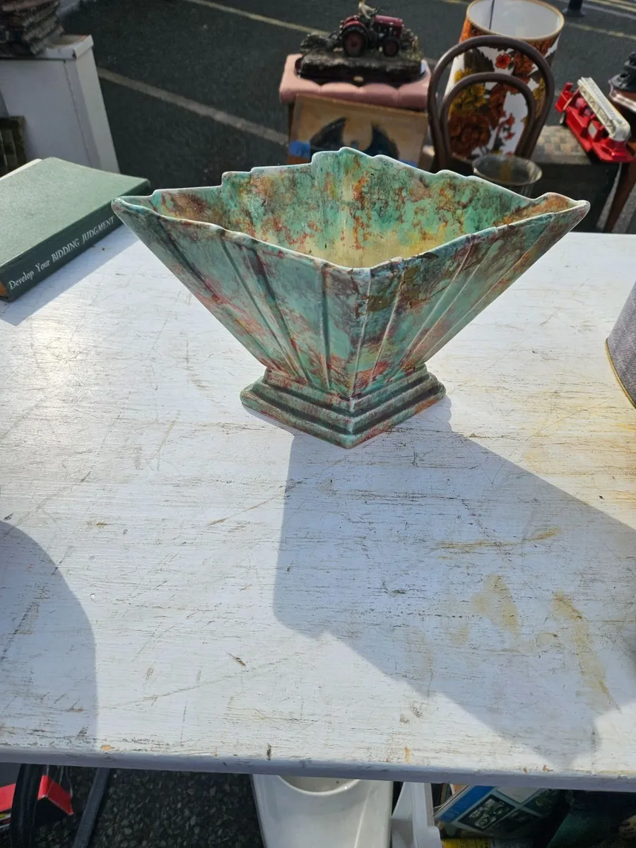 Vintage Artdeco Flower Pot - Image 1