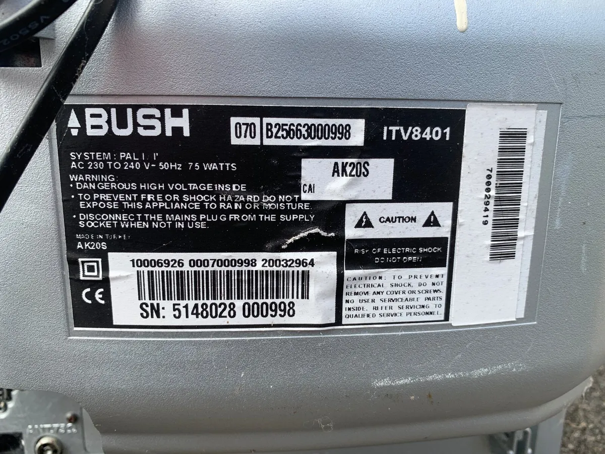 Bush CRT television - Image 2