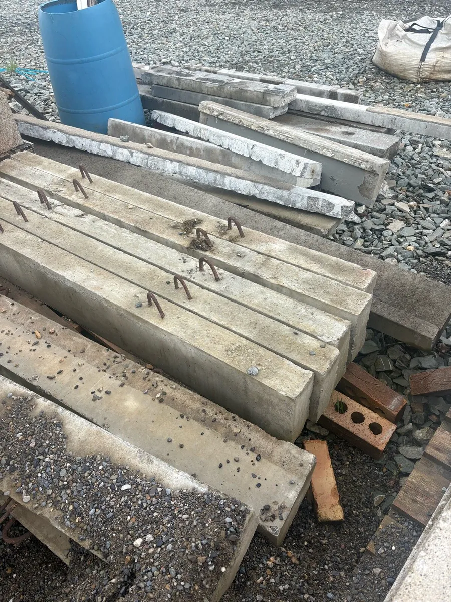 Concrete lintels