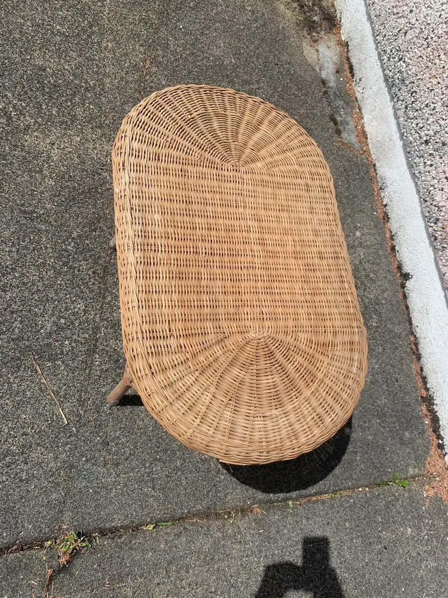 Wicker Coffee Table - Image 2