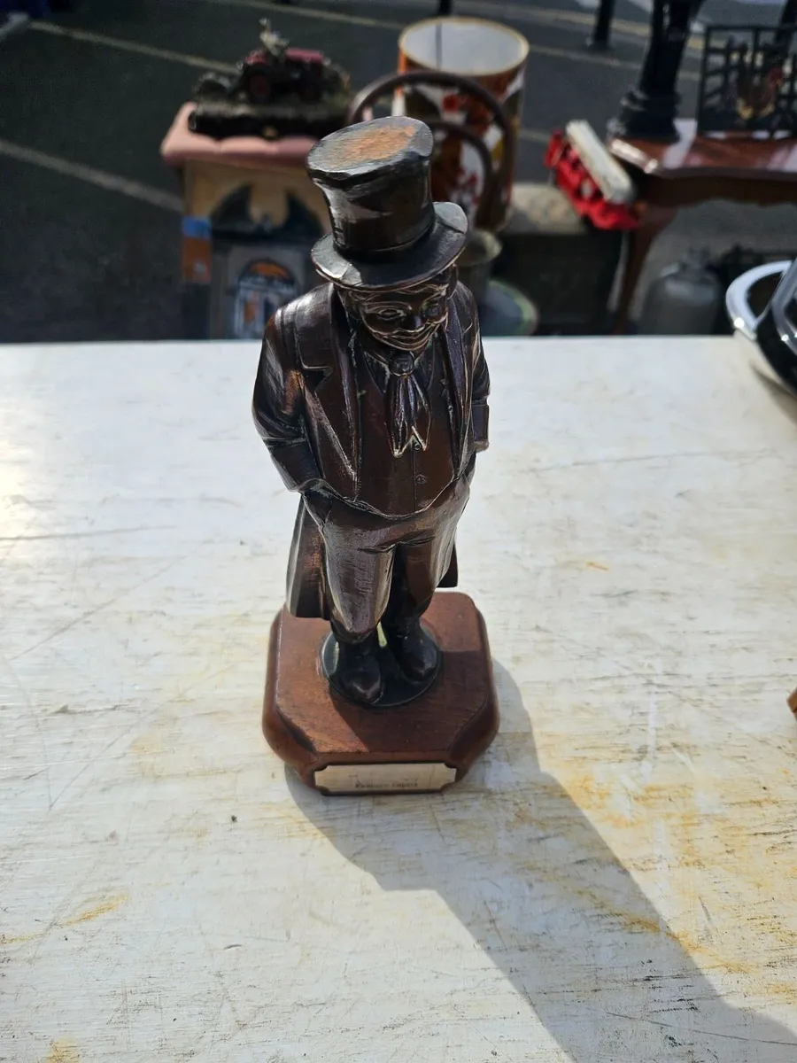 Vintage Bronze Metal Figure - Image 2