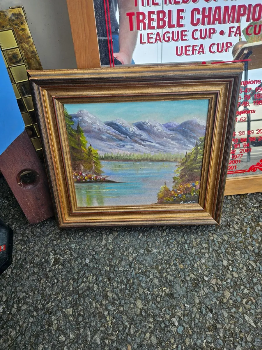 Picture Oil on Canvas - Image 1
