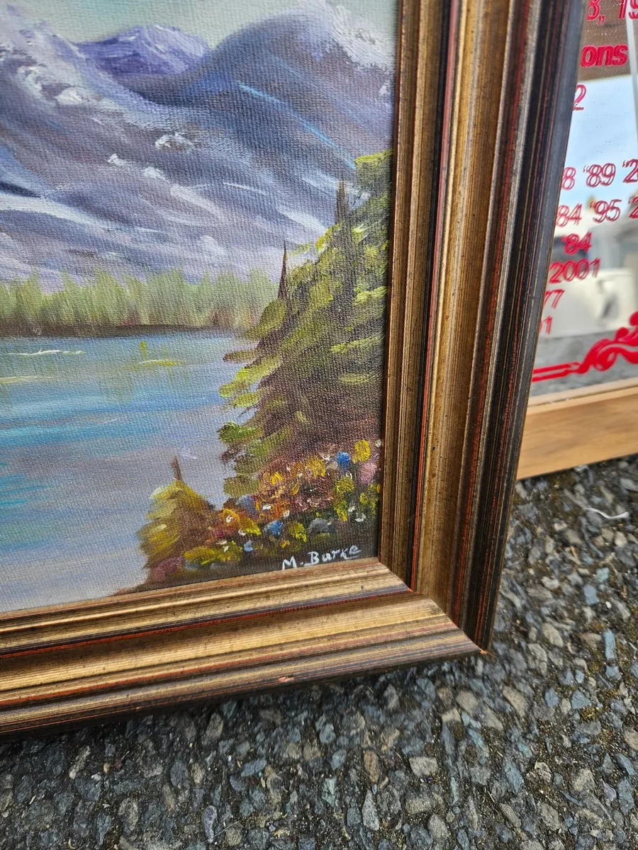 Picture Oil on Canvas - Image 2