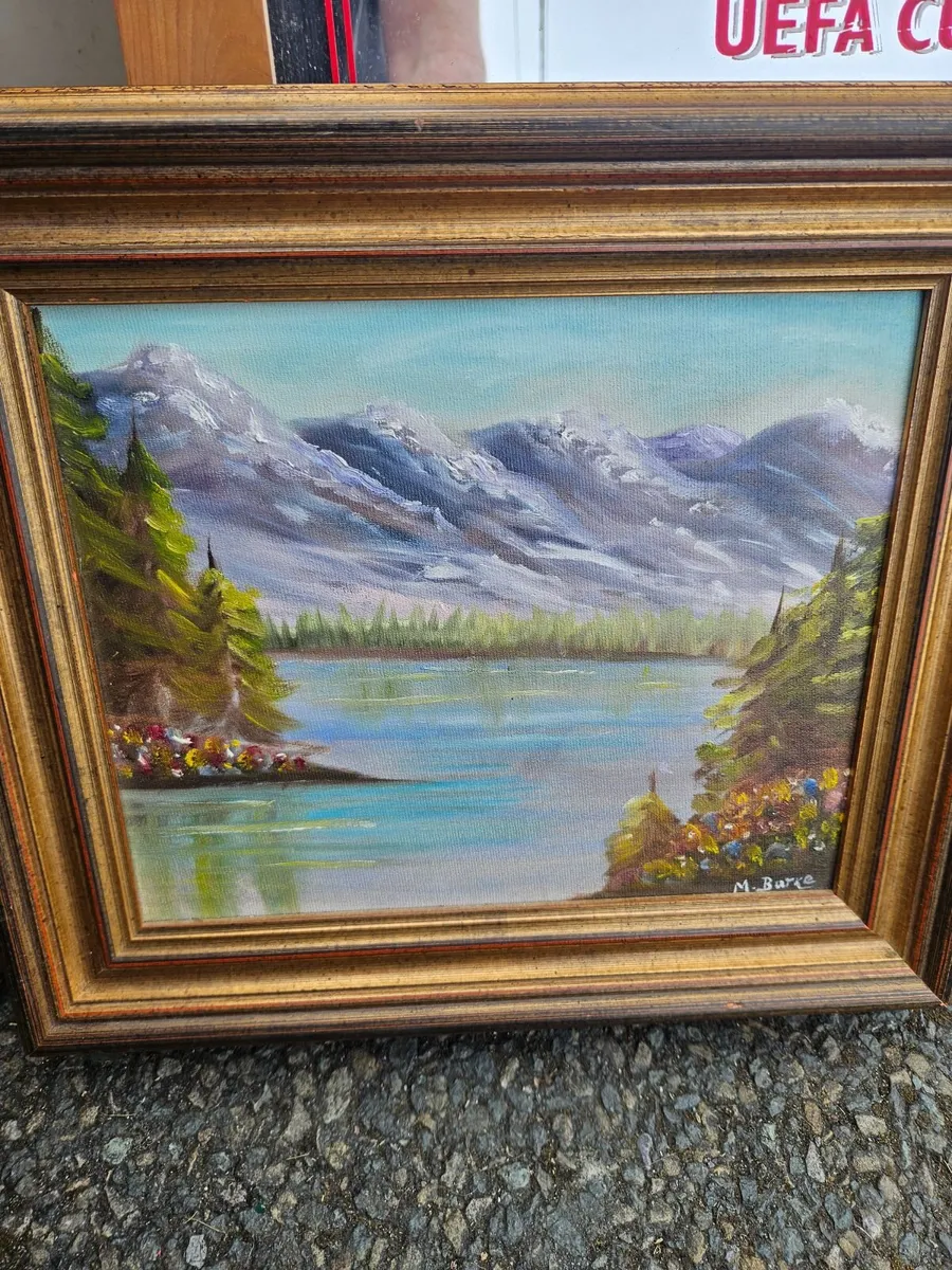 Picture Oil on Canvas - Image 3