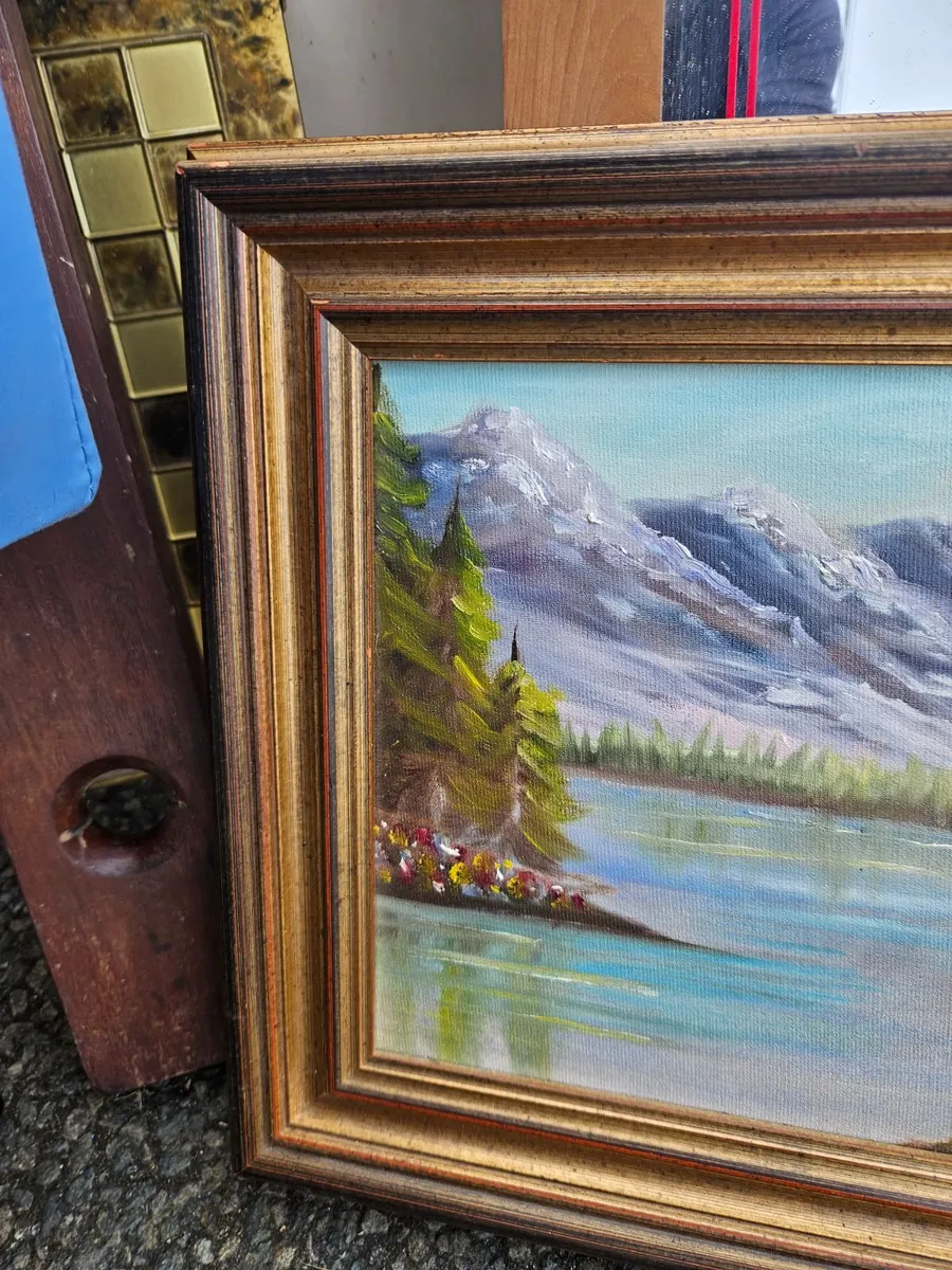 Picture Oil on Canvas - Image 4