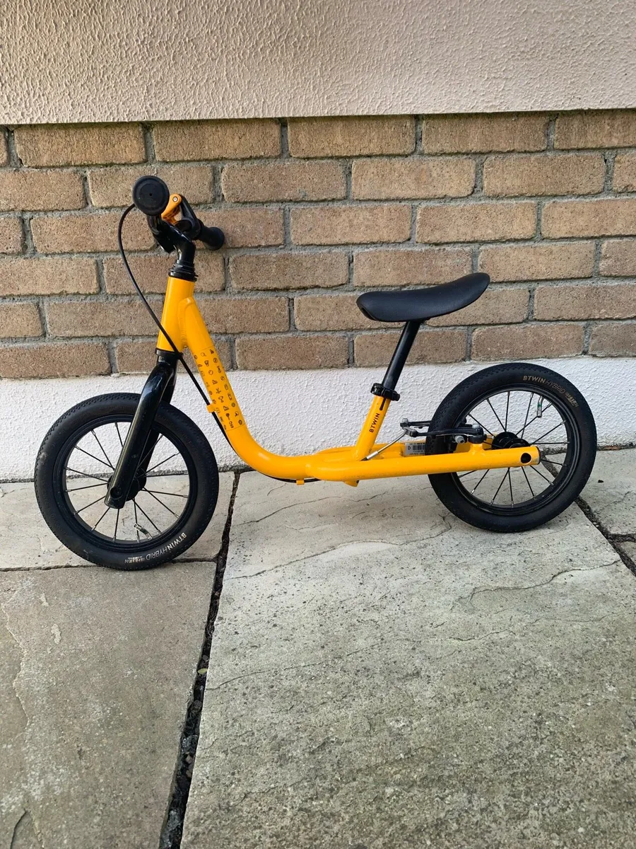 Kids 12” Balance Bike - Yellow