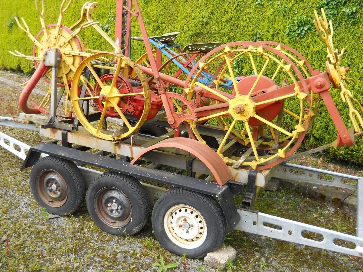 Collection of Vintage Farm Machinery - Image 1