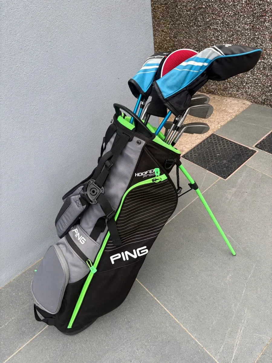 Kids golf bag and clubs - collect from midleton - Image 1