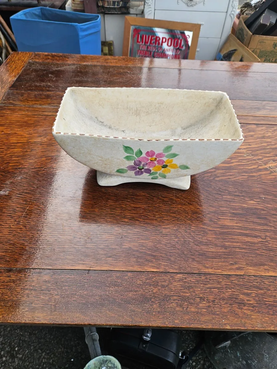 Vintage Plant Flower Pot - Image 1