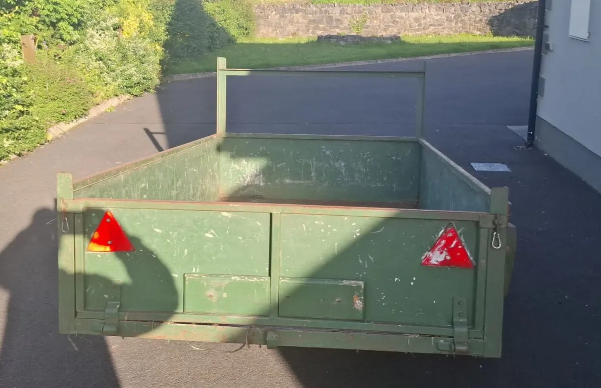 8 ×4 Ft Steel Trailer - Image 3