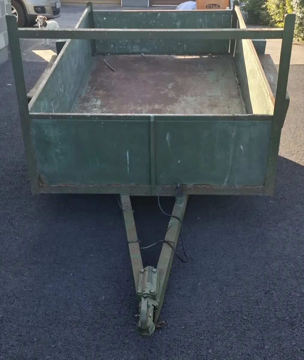 8 ×4 Ft Steel Trailer - Image 2