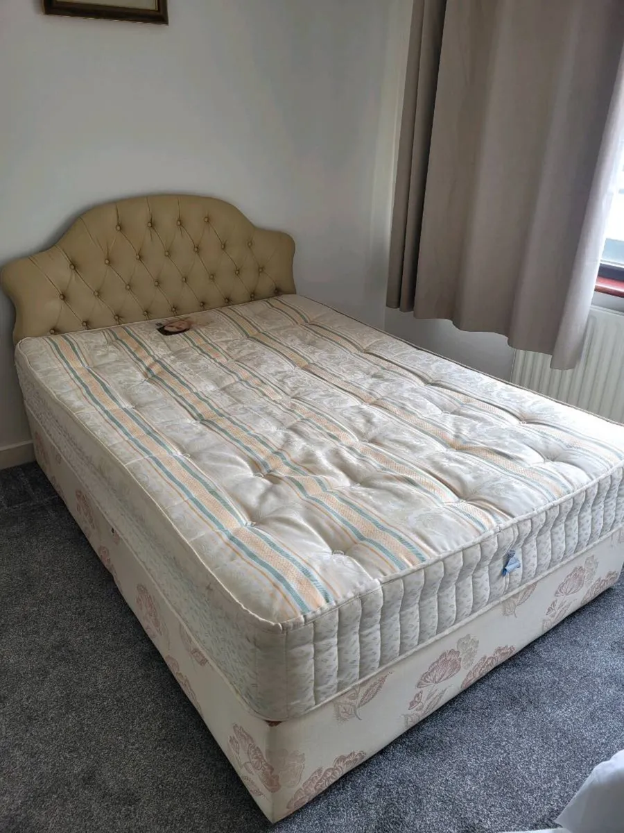 Double Bed with Head Board
